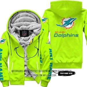Limited Edition - Miami Dolphins - Fleece Zip Hoodie