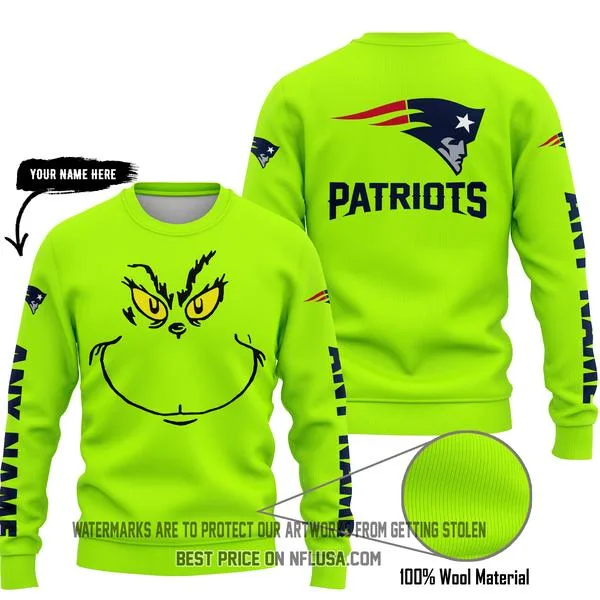 The Grinch - Limited Edition - New England Patriots