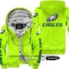 The Grinch - Limited Edition - Philadelphia Eagles - Fleece Zip Hoodie