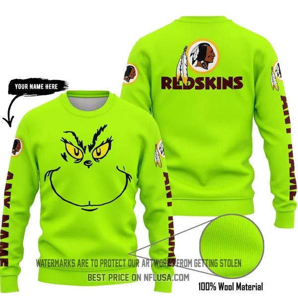 The Grinch - Limited Edition - Washington Red Skins