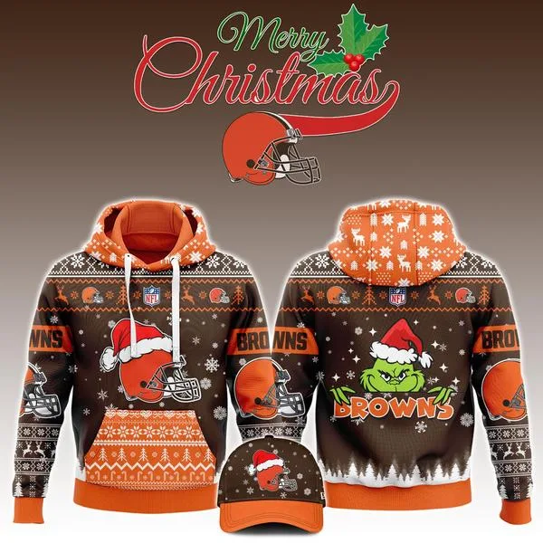 Cleveland Browns 2025 Christmas Limited Edition Hoodie