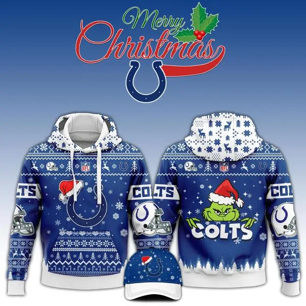 Indianapolis Colts 2025 Christmas Limited Edition Hoodie