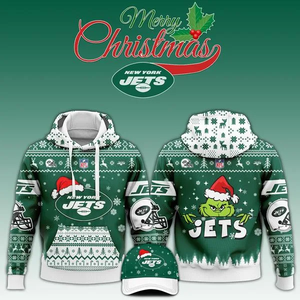 New York Jets 2025 Christmas Limited Edition Hoodie