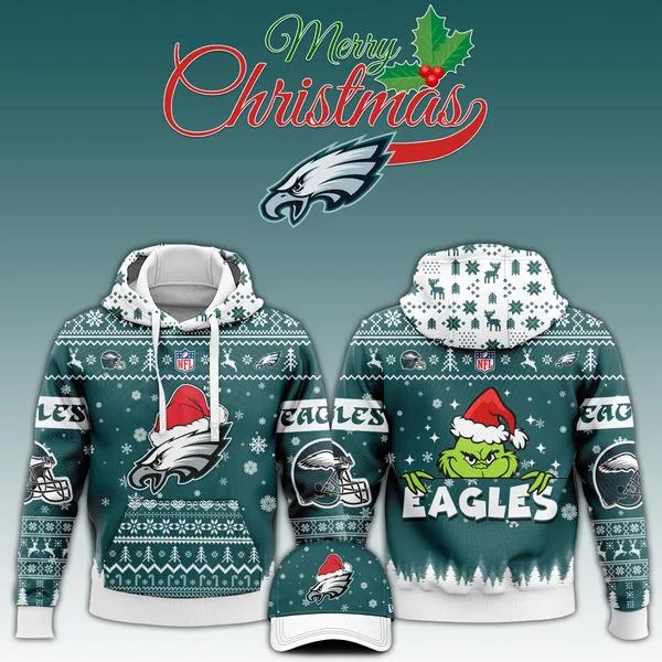 Philadelphia Eagles 2025 Christmas Limited Edition Hoodie