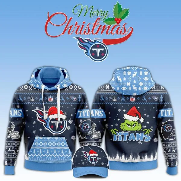 Tennessee Titans 2025 Christmas Limited Edition Hoodie