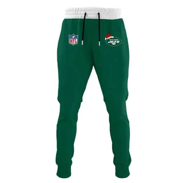 New York Jets 2025 Christmas Limited Edition Hoodie - Image 2