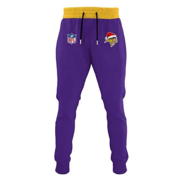 Minnesota Vikings 2025 Christmas Limited Edition Hoodie - Image 3