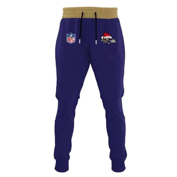 Baltimore Ravens 2025 Christmas Limited Edition Hoodie - Image 2