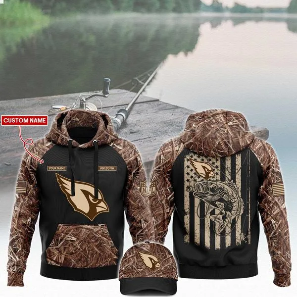 Arizona Cardinals NFL x Fishing - Black