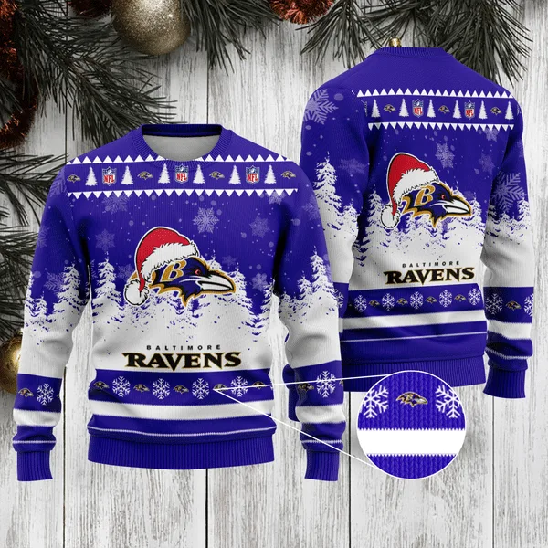 BARA Knit Pattern Ugly Christmas Sweater SW004 NF