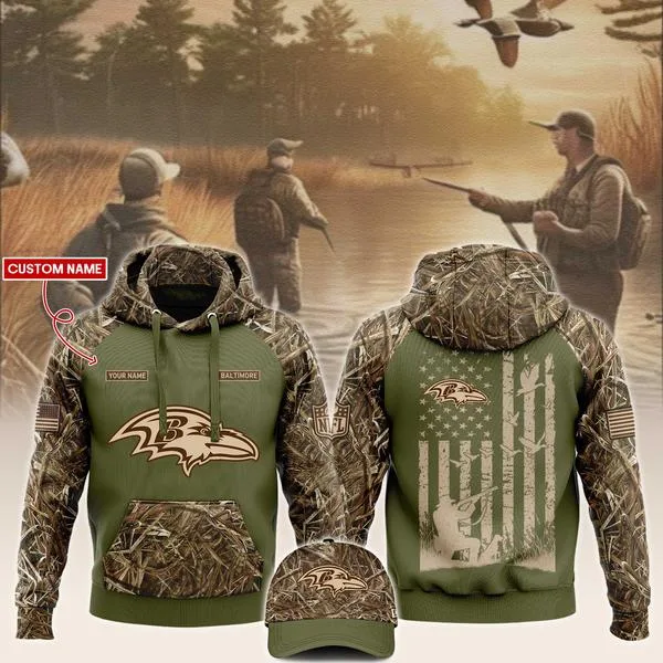 Baltimore Ravens NFL x Hunting - Green
