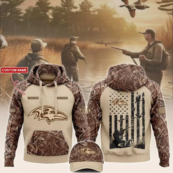 Baltimore Ravens NFL x Hunting - Tan