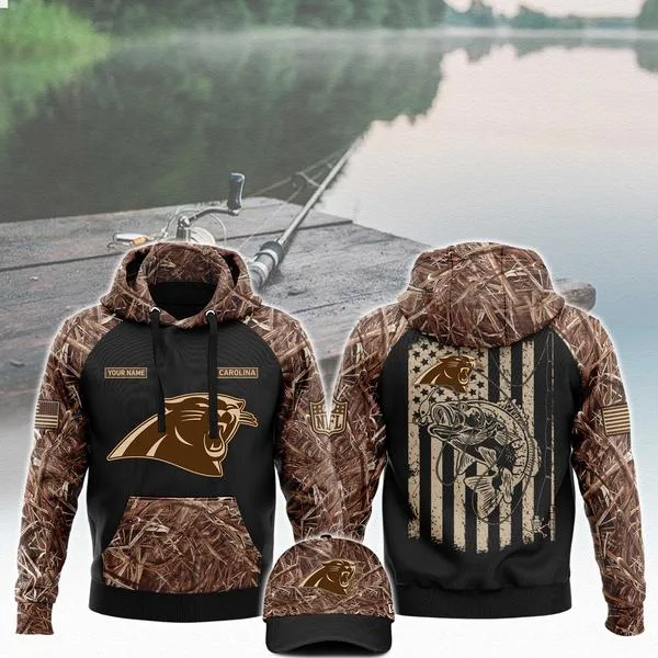 Carolina Panthers NFL x Fishing - Black