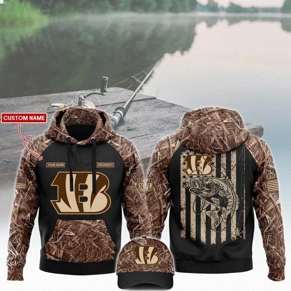 Cincinnati Bengals NFL x Fishing - Black