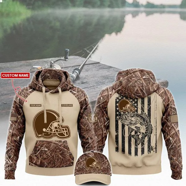 Cleveland Browns NFL x Fishing - Tan