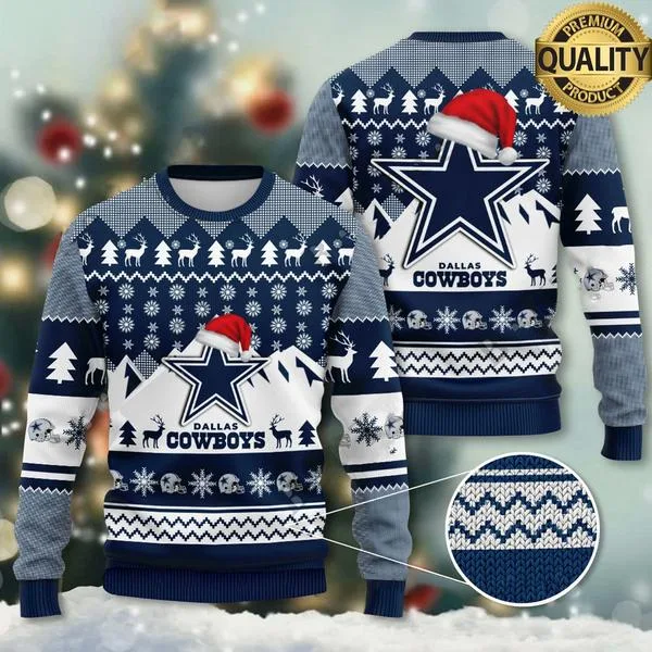 DACO Knit Pattern Ugly Christmas Sweater SW004 NF