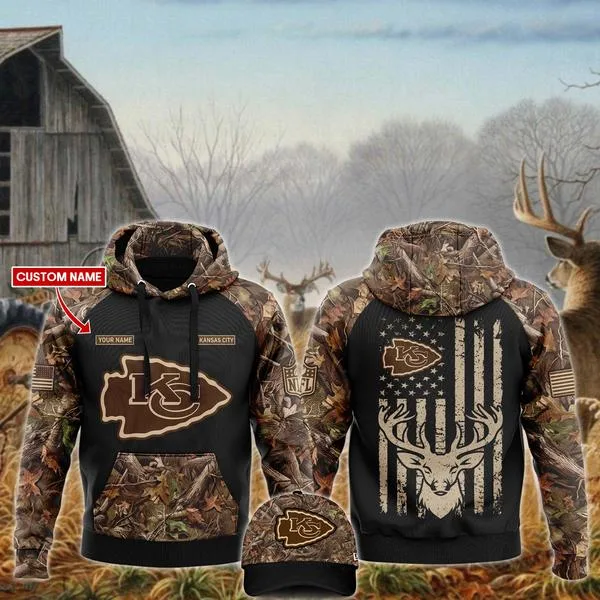 Kansas City Chiefs NFL x Hunting - Black