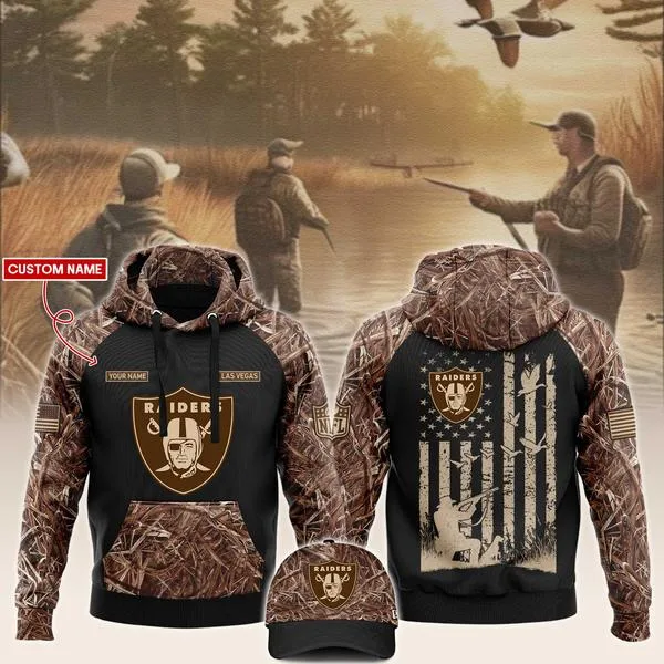 Las Vegas Raiders NFL x Hunting - Black