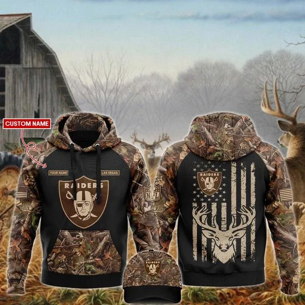 Las Vegas Raiders NFL x Hunting - Black