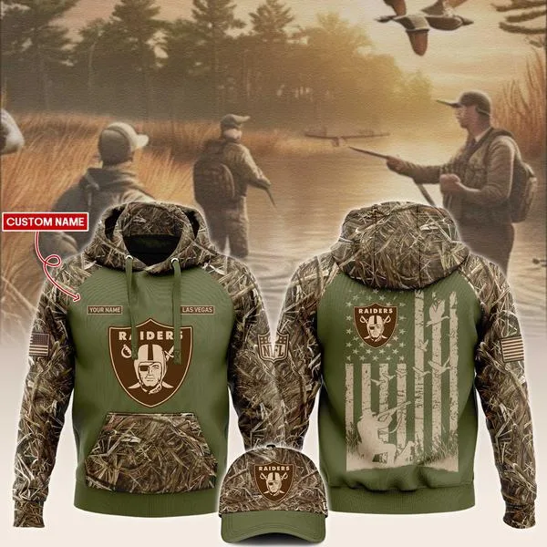 Las Vegas Raiders NFL x Hunting - Green