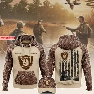Las Vegas Raiders NFL x Hunting - Tan