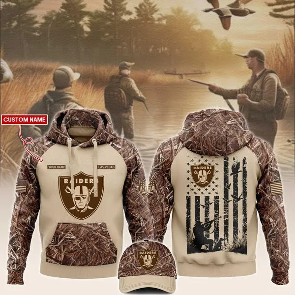 Las Vegas Raiders NFL x Hunting - Tan