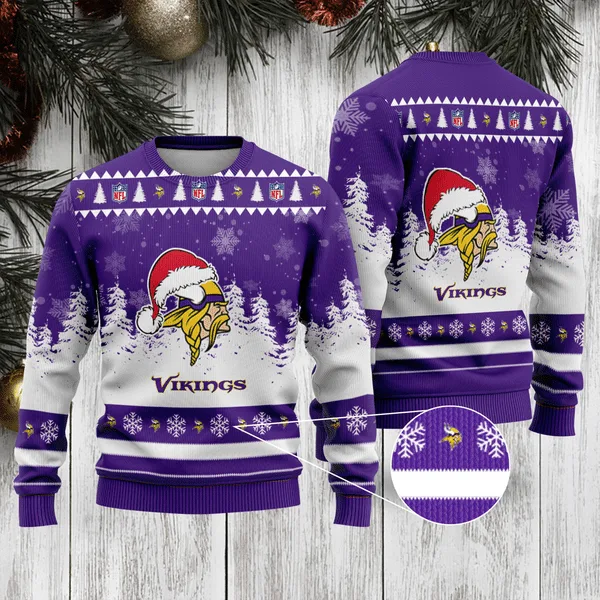 MIVI Knit Pattern Ugly Christmas Sweater SW004 NF