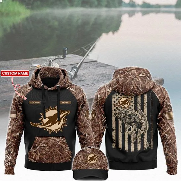 Miami Dolphins NFL x Fishing - Black