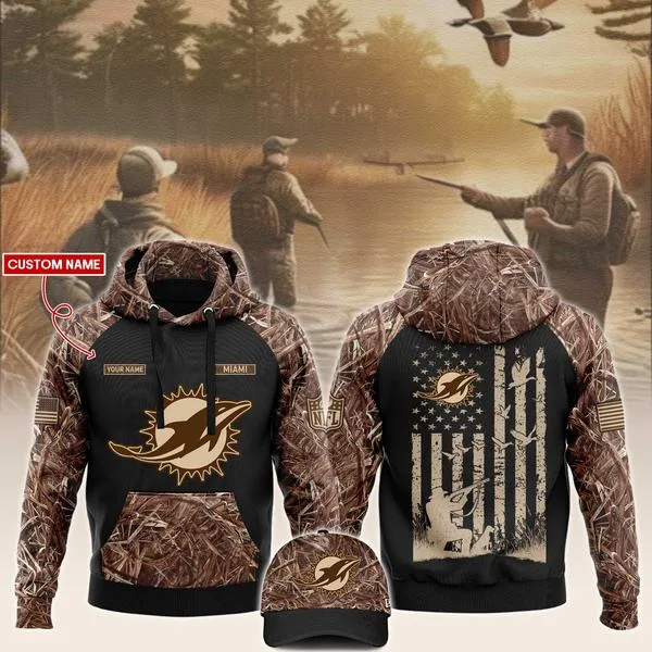 Miami Dolphins NFL x Hunting - Black