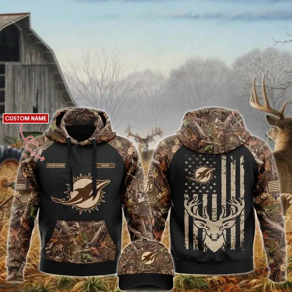 Miami Dolphins NFL x Hunting - Black