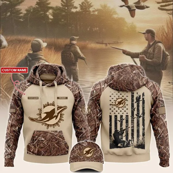 Miami Dolphins NFL x Hunting - Tan
