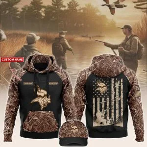 Minnesota Vikings NFL x Hunting - Black