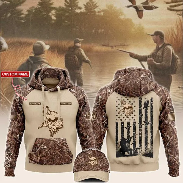 Minnesota Vikings NFL x Hunting - Tan