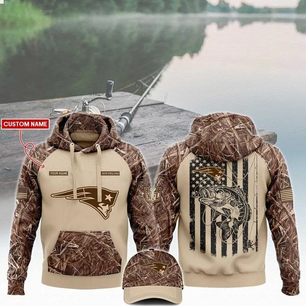 New England Patriots NFL x Fishing - Tan