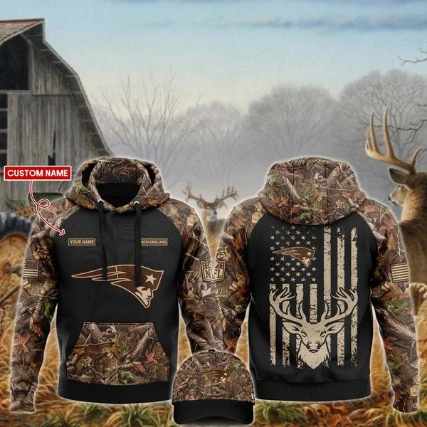 New England Patriots NFL x Hunting - Black