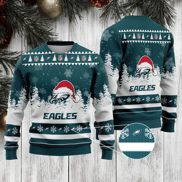 PHEA Knit Pattern Ugly Christmas Sweater SW004 NF
