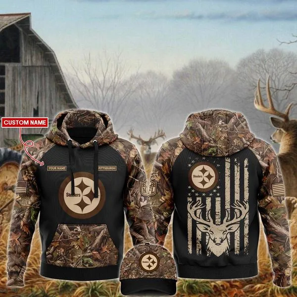 Pittsburgh Steelers NFL x Hunting - Black