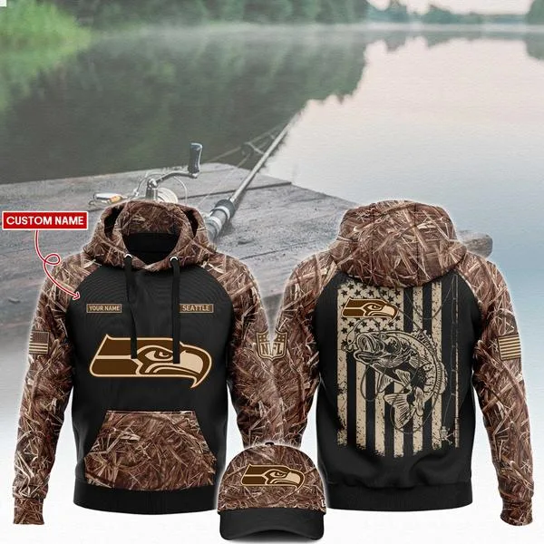Seattle Seahawks NFL x Fishing - Black