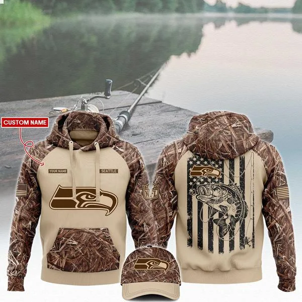 Seattle Seahawks NFL x Fishing - Tan