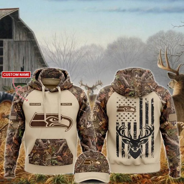Seattle Seahawks NFL x Hunting - Tan
