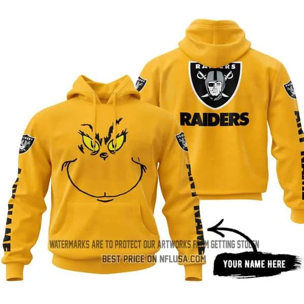 The Grinch - Limited Edition - Las Vegas Raiders