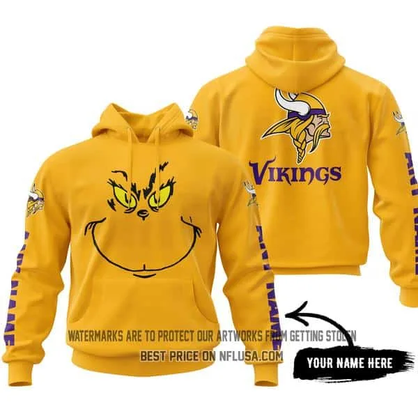 The Grinch - Limited Edition - Minnesota Vikings
