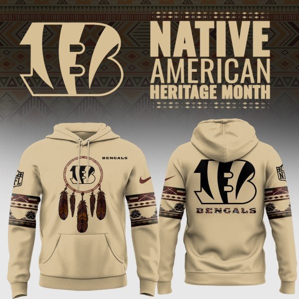 C’Bengals Native American Hoodie