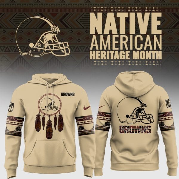 C’Browns Native American Hoodie