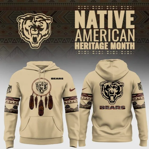 C’Bears Native American Hoodie