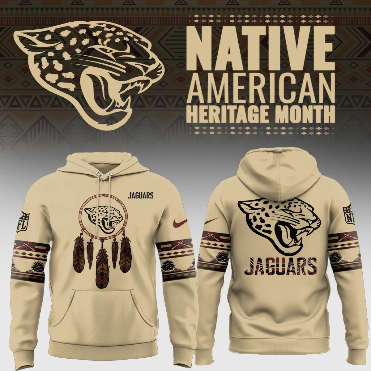 J’Jaguars Native American Hoodie