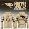 NE Patriots Native American Hoodie