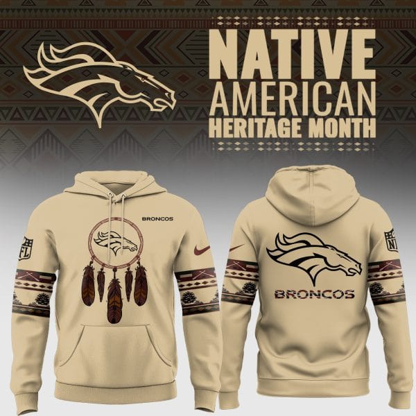 D’Broncos Native American Hoodie