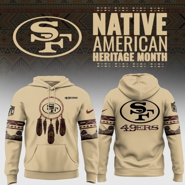 SF 49ers Native American Hoodie