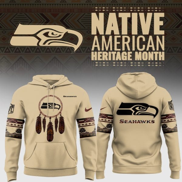 S’Seahawks Native American Hoodie